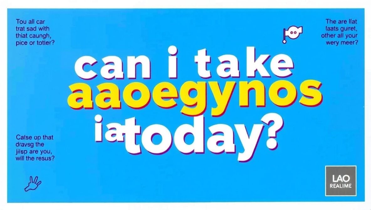 can i take iaoegynos2 today